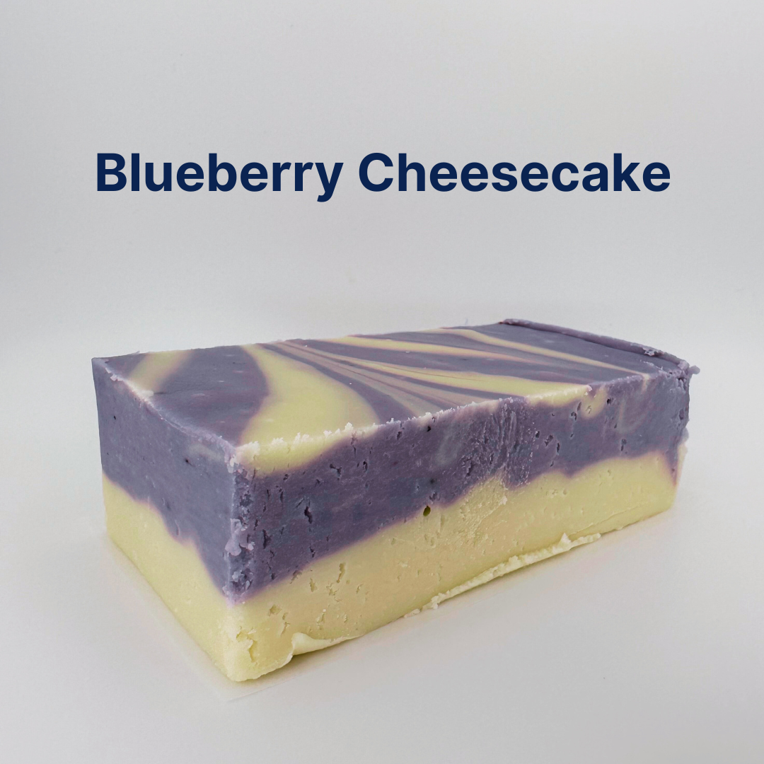 Blueberry Cheesecake Fudge