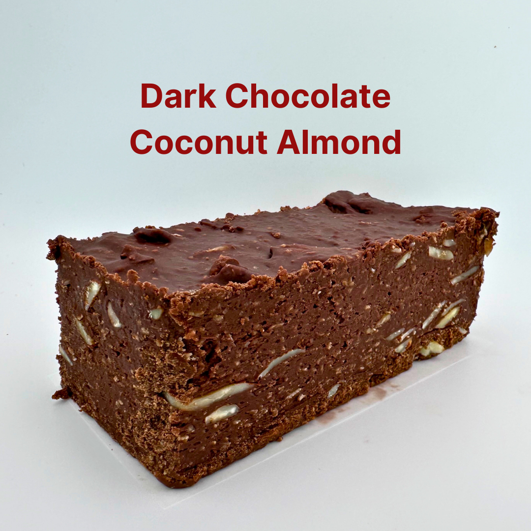 Dark Chocolate Coconut Almond Fudge