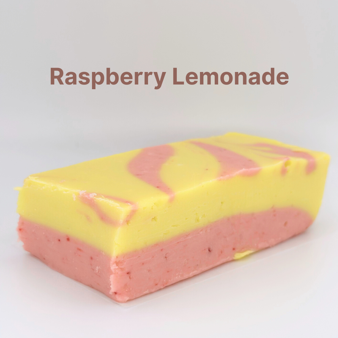 Raspberry Lemonade Fudge