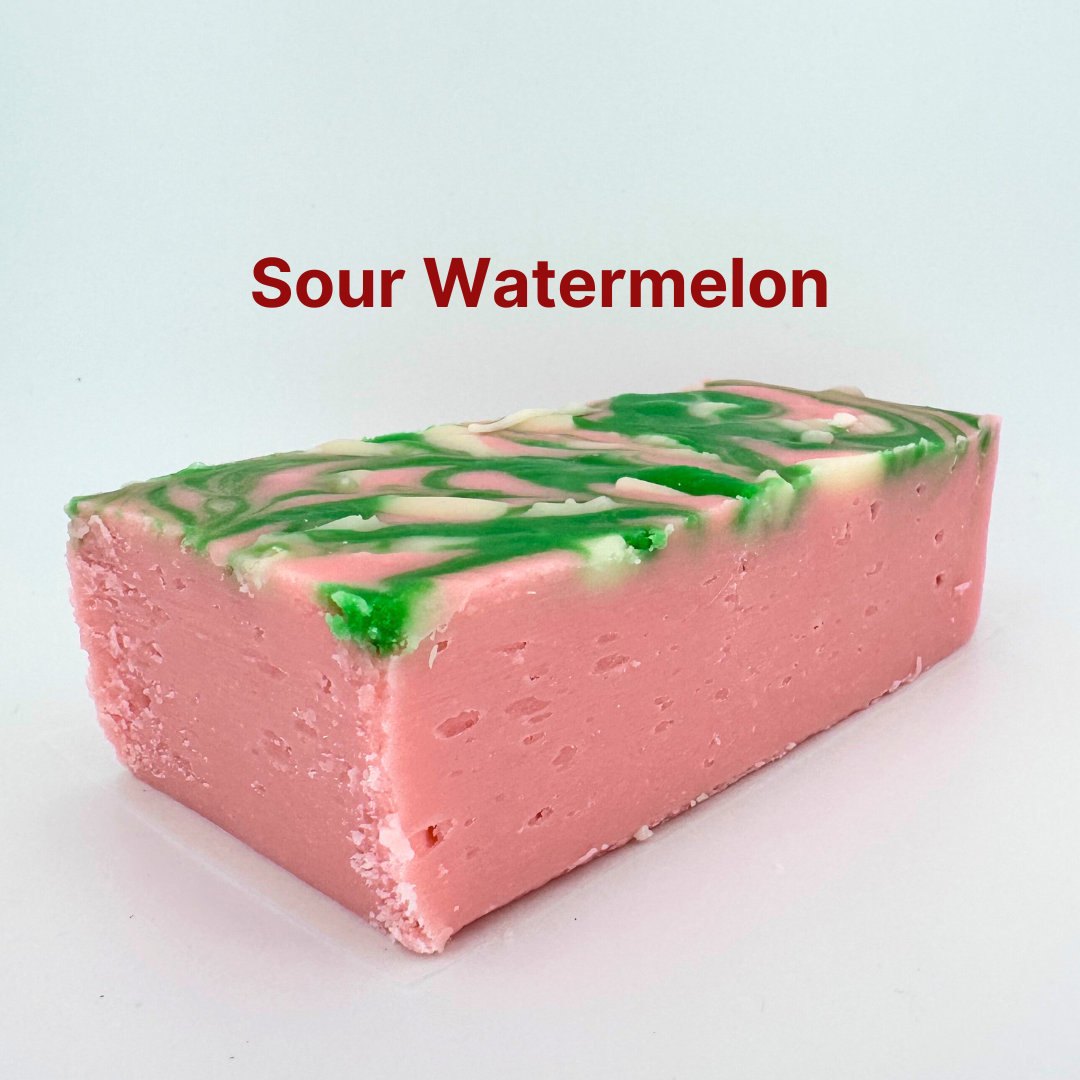 Sour Watermelon Fudge